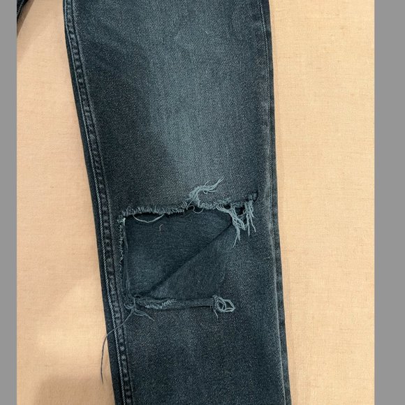 Re/Done Washed Black Jeans  - 26 - Picture 6 of 8